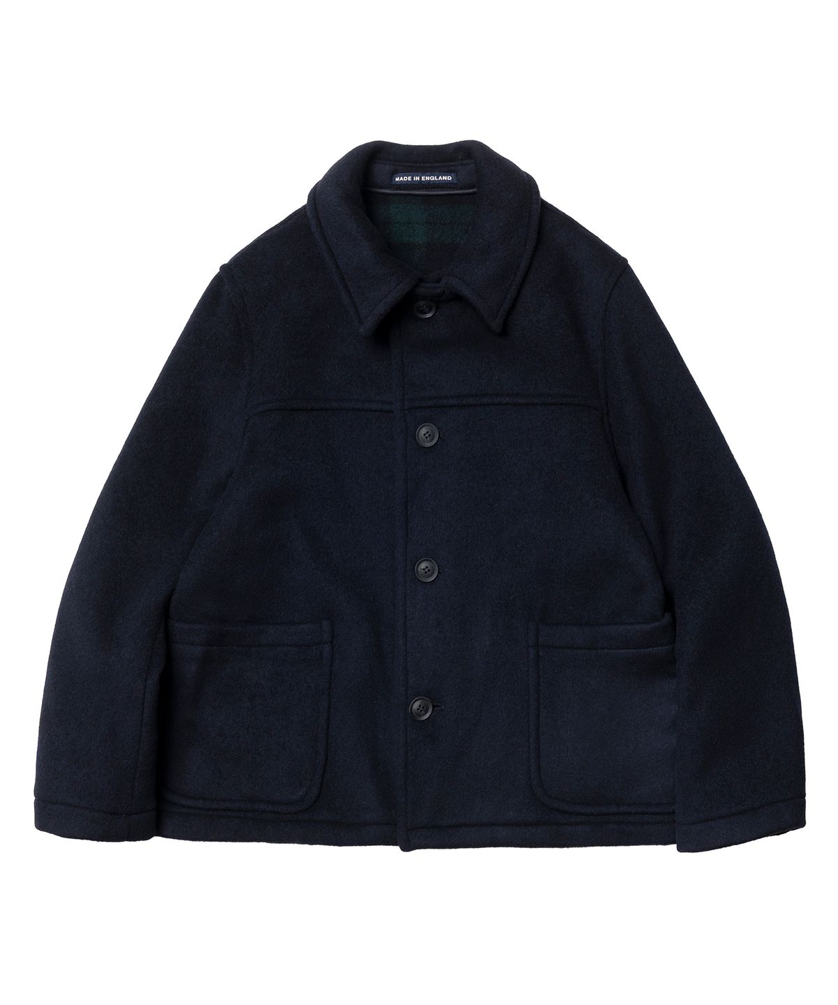 런던트레디션(LONDONTRADITION) Jackson Mens Short Jacket - Navy BW A06
