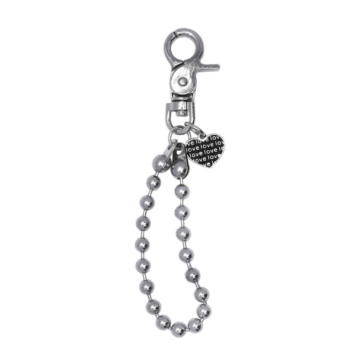 인시에(INSIE) heart ball keyring