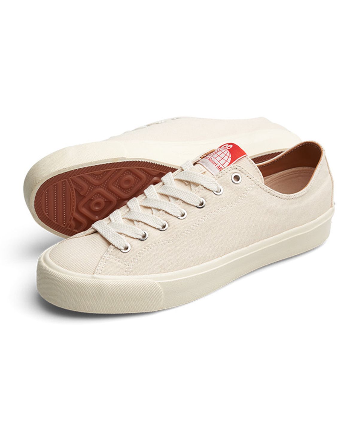 라스트리조트(LAST RESORT) VM003 Canvas Lo - White/White