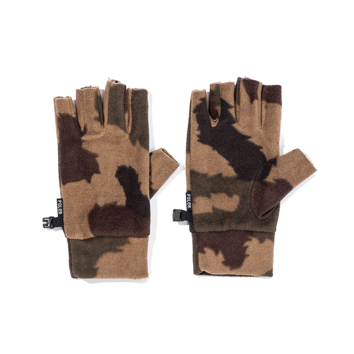 폴러스터프(POLERSTUFF) HALF FINGER GLOVE FURRY CAMO