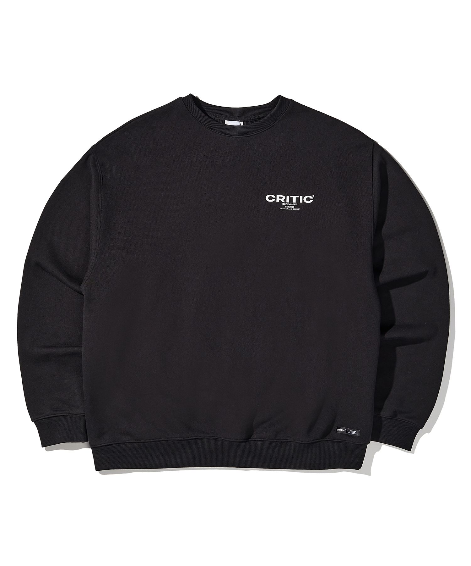 【CRITIC】送料・関税込★OG Logo Sweatshirt MUSINSA | CRITIC OG Logo Sweatshirt Black