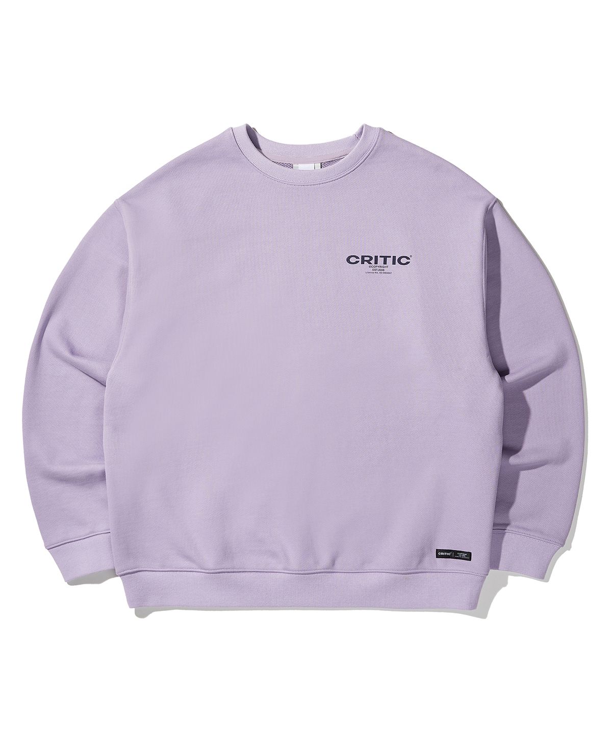 크리틱(CRITIC) OG Logo Sweatshirt Lavender