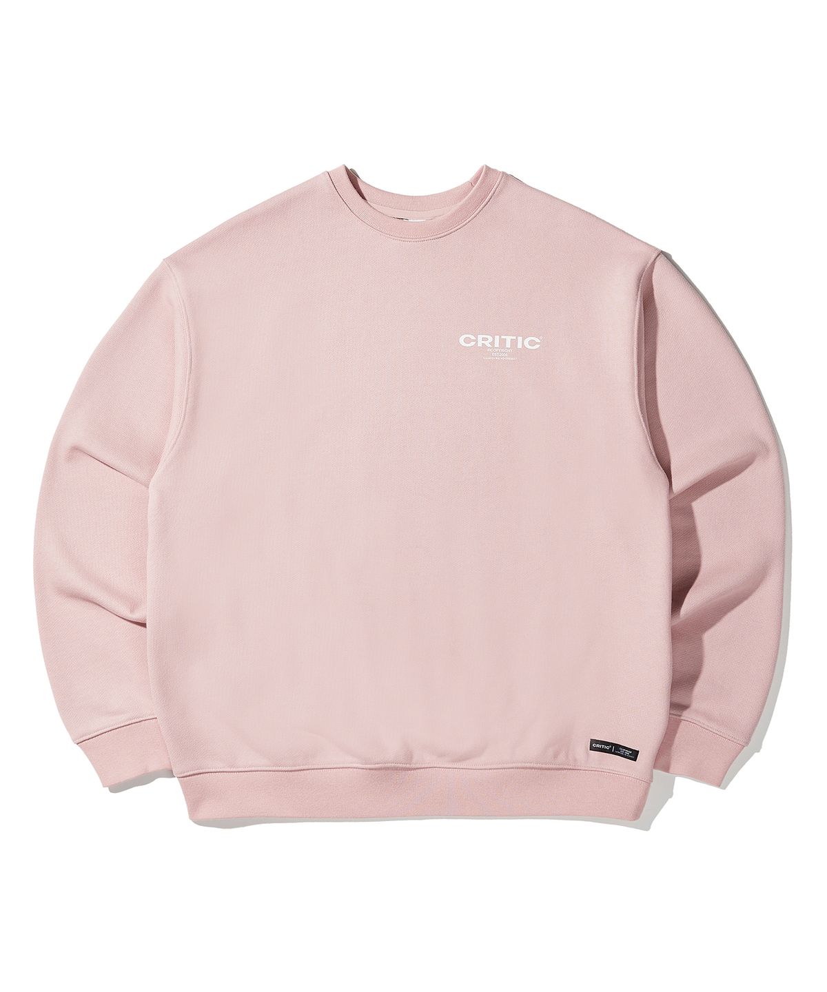 크리틱(CRITIC) OG Logo Sweatshirt Pink