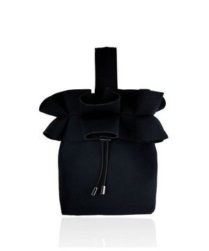 [수인] 수인백 인버티드 플리츠백 - 블랙