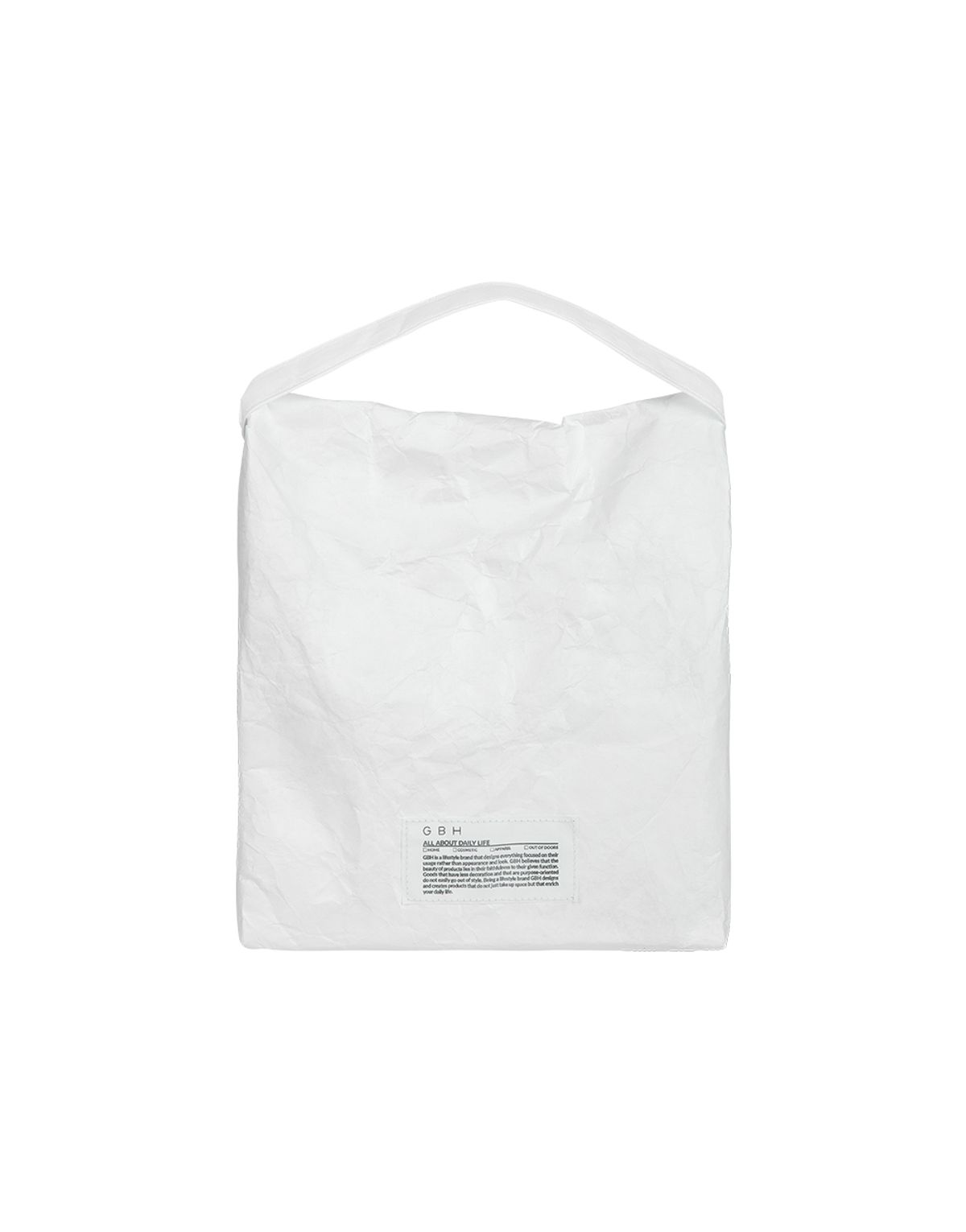 지비에이치 홈(GBH HOME) LUNCH BAG WHITE (런치백)