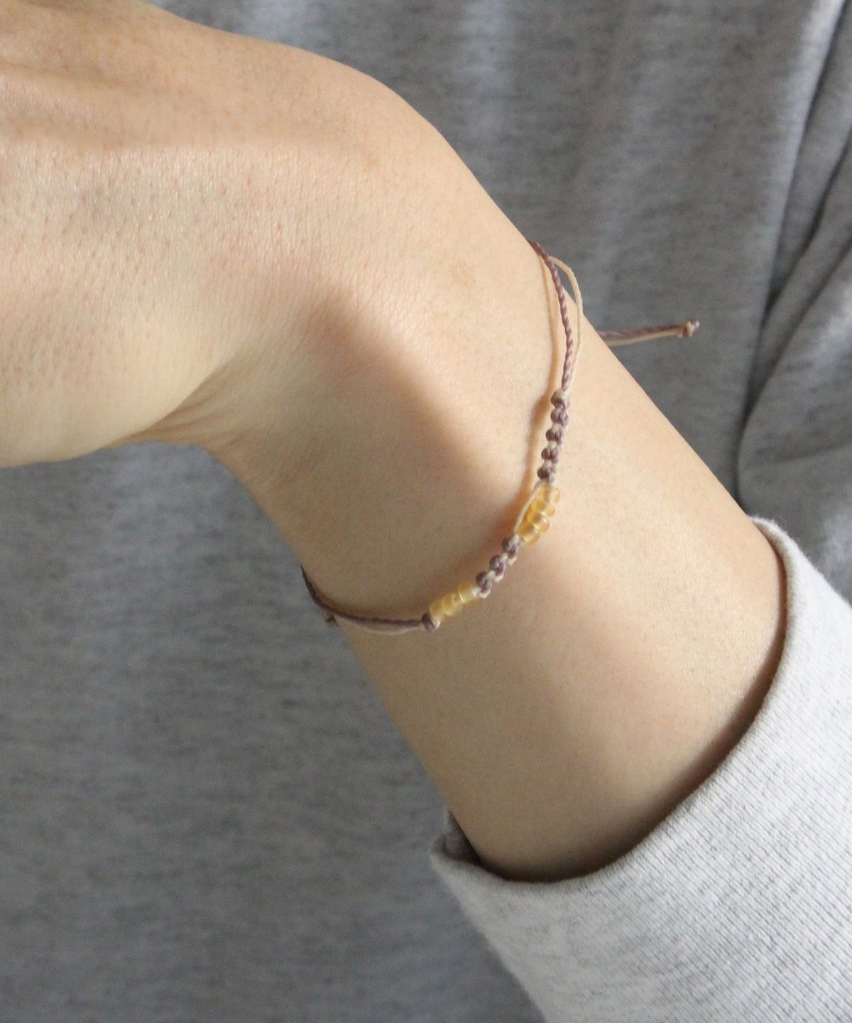 이더섬(IDUSUM) 브레이슬릿 34 (바이올렛) / 스트링 팔찌