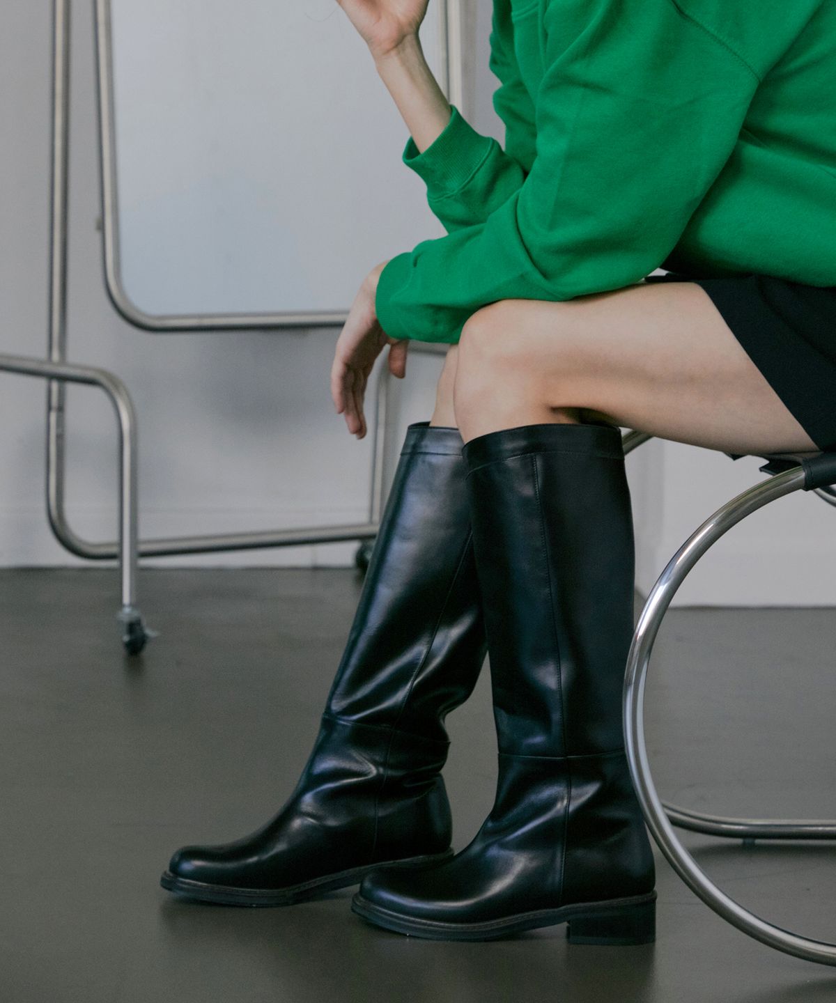 트레텐(TRETEN) Riding Tall Long Boots_2 colours