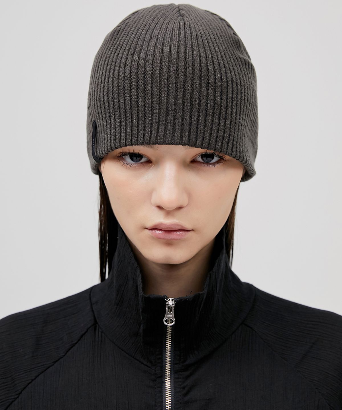 플레어업(FLAREUP) 2.FLARE Knit Beanie - Charcoal (FL-716)