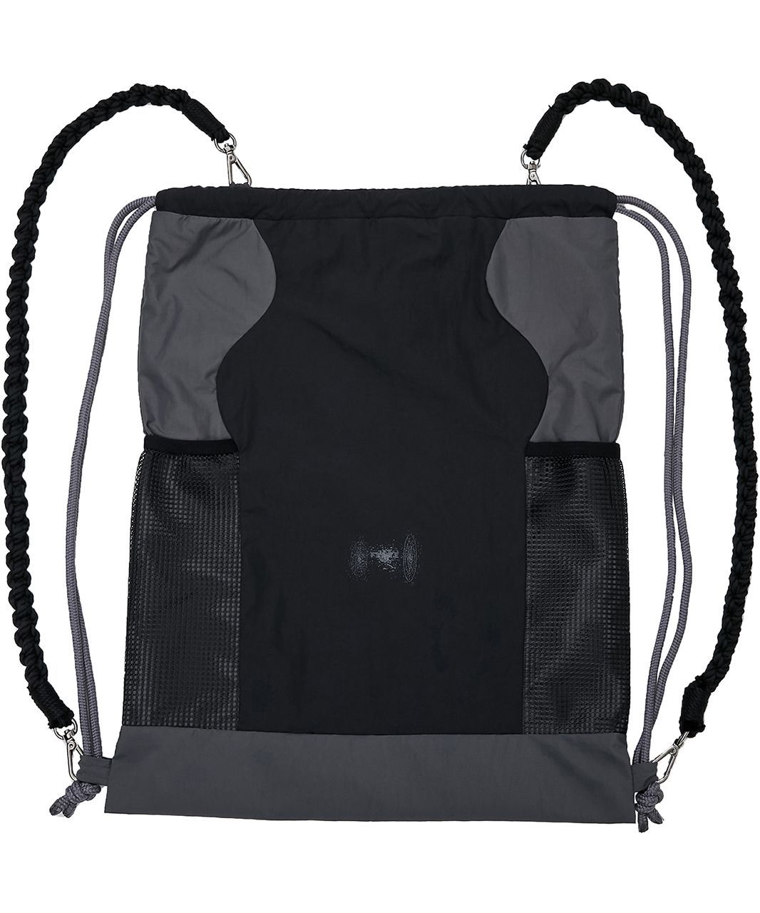 ★BLACKUP★ Wave Handmade Gym Sack Black FL724 FL-724_s.Bla MUSINSA | FLAREUP Wave Handmade Gym Sack - Black (FL-724)