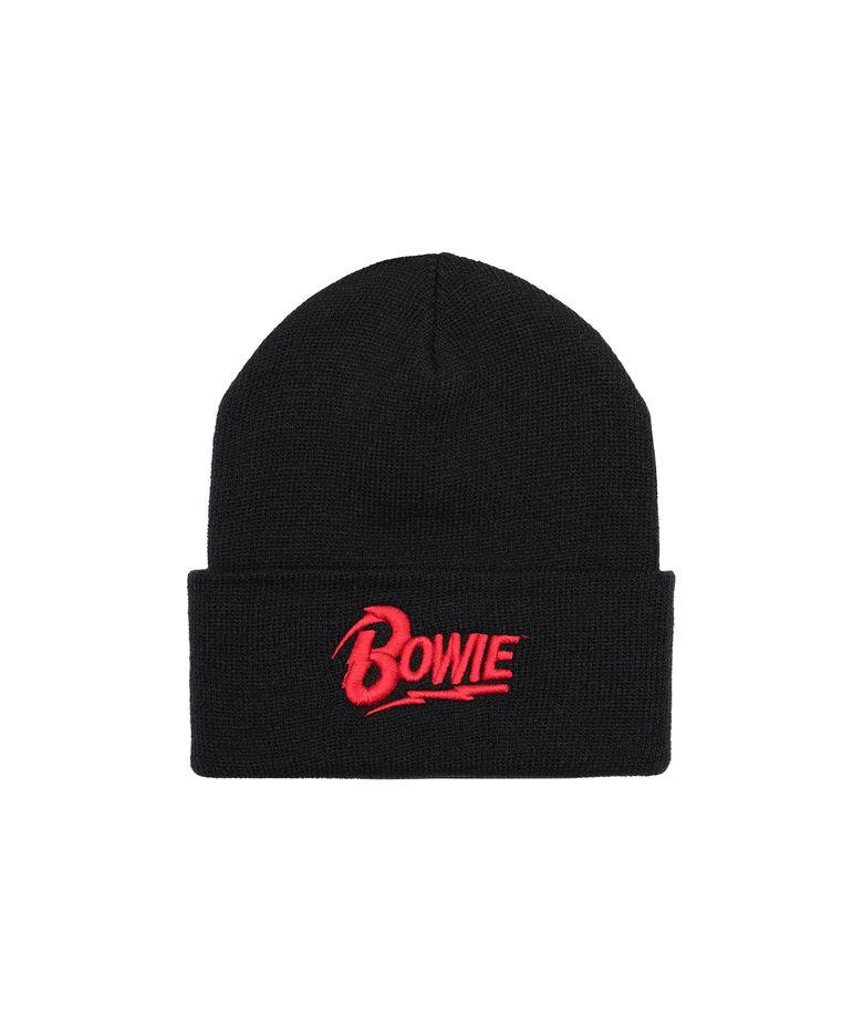 CUFFED KNIT BEANIE BOWIE