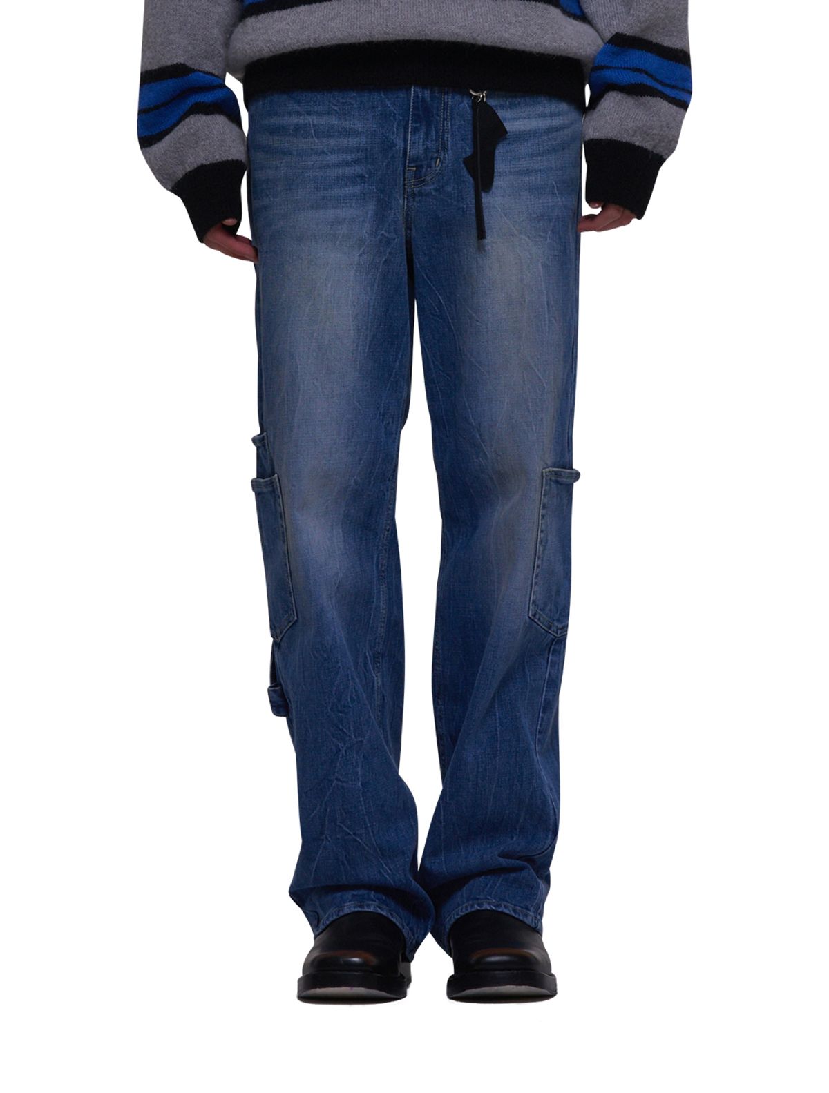 데호(DEHO) CARPENTER DENIM [Blue]