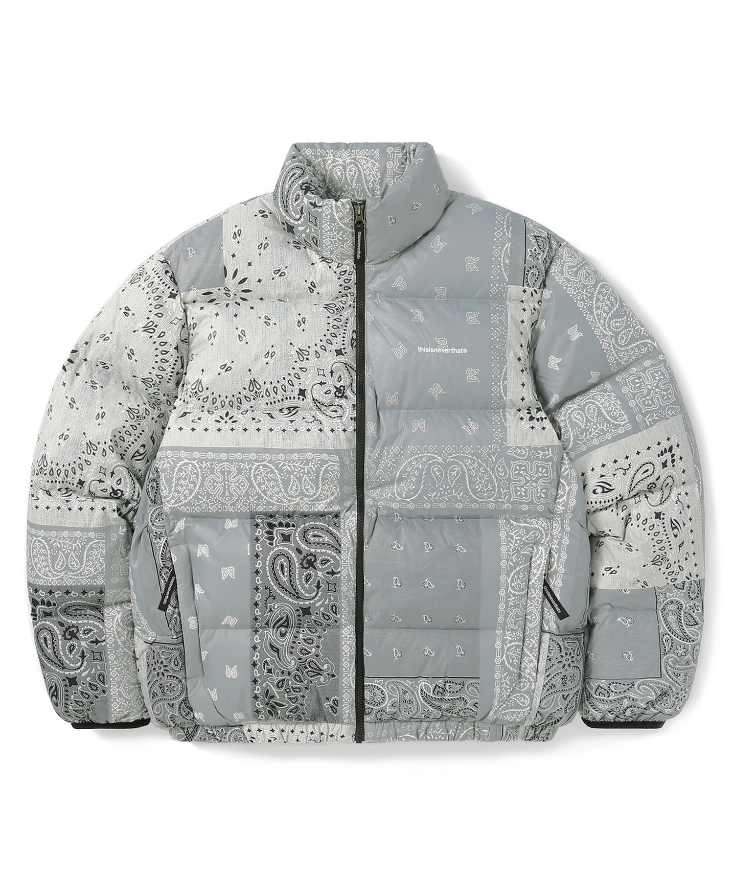 MUSINSA公式 | thisisneverthat PERTEX® T Down Jacket Bandana Grey