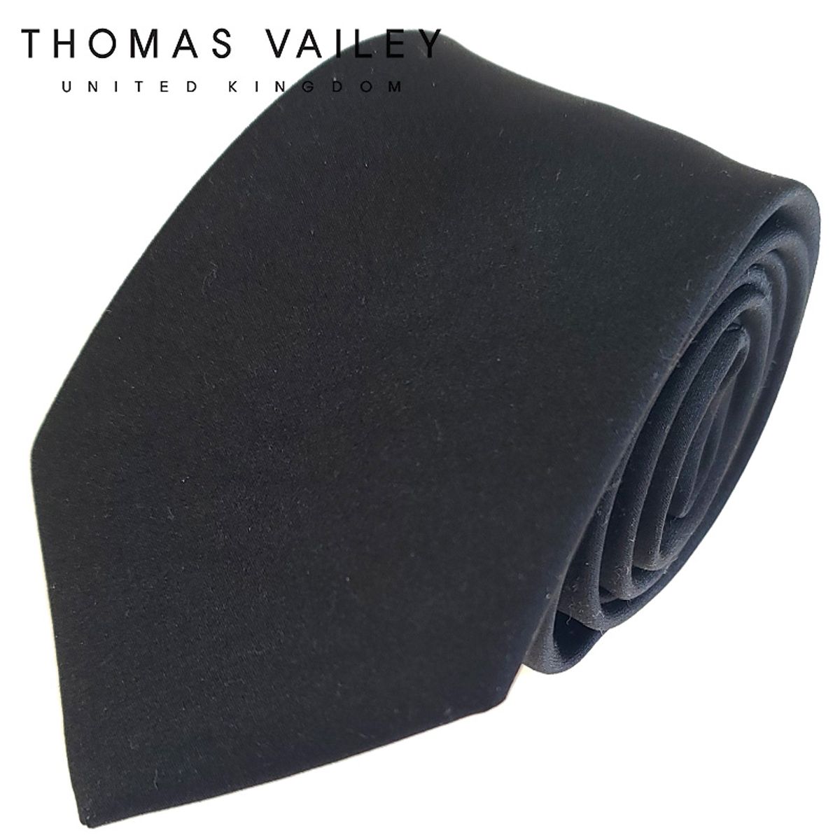 토마스 베일리(THOMAS VAILEY) 패션넥타이-예장 블랙 7cm