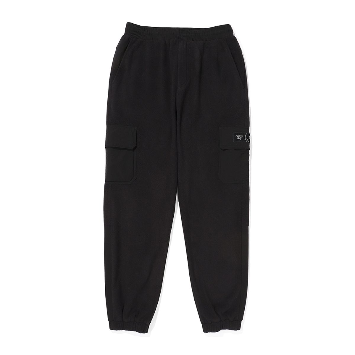 말본 골프(MALBON GOLF) 폴라 플리스 조거팬츠 BLACK (MAN)