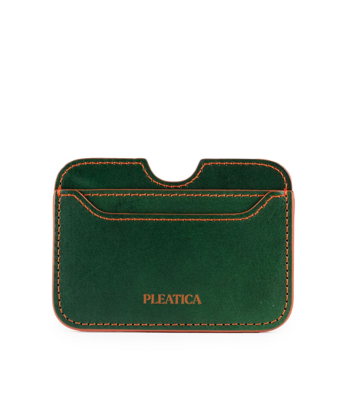 플리티카(PLEATICA) 애코닉 월렛 그린 / 이태리 베지터블가죽