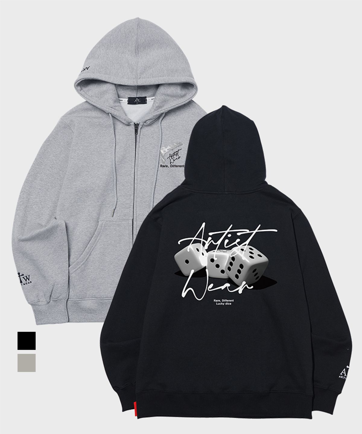 아티스트웨어(ARTISTWEAR) [ATW] 다이스 후드집업