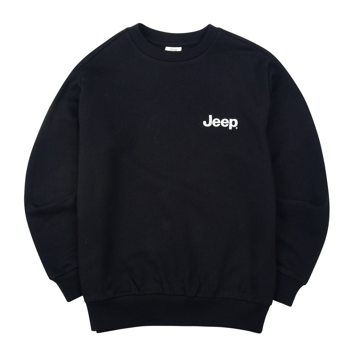 지프키즈(JEEPKIDS) 엠로고 프린팅 맨투맨_KN5TSU841BK_