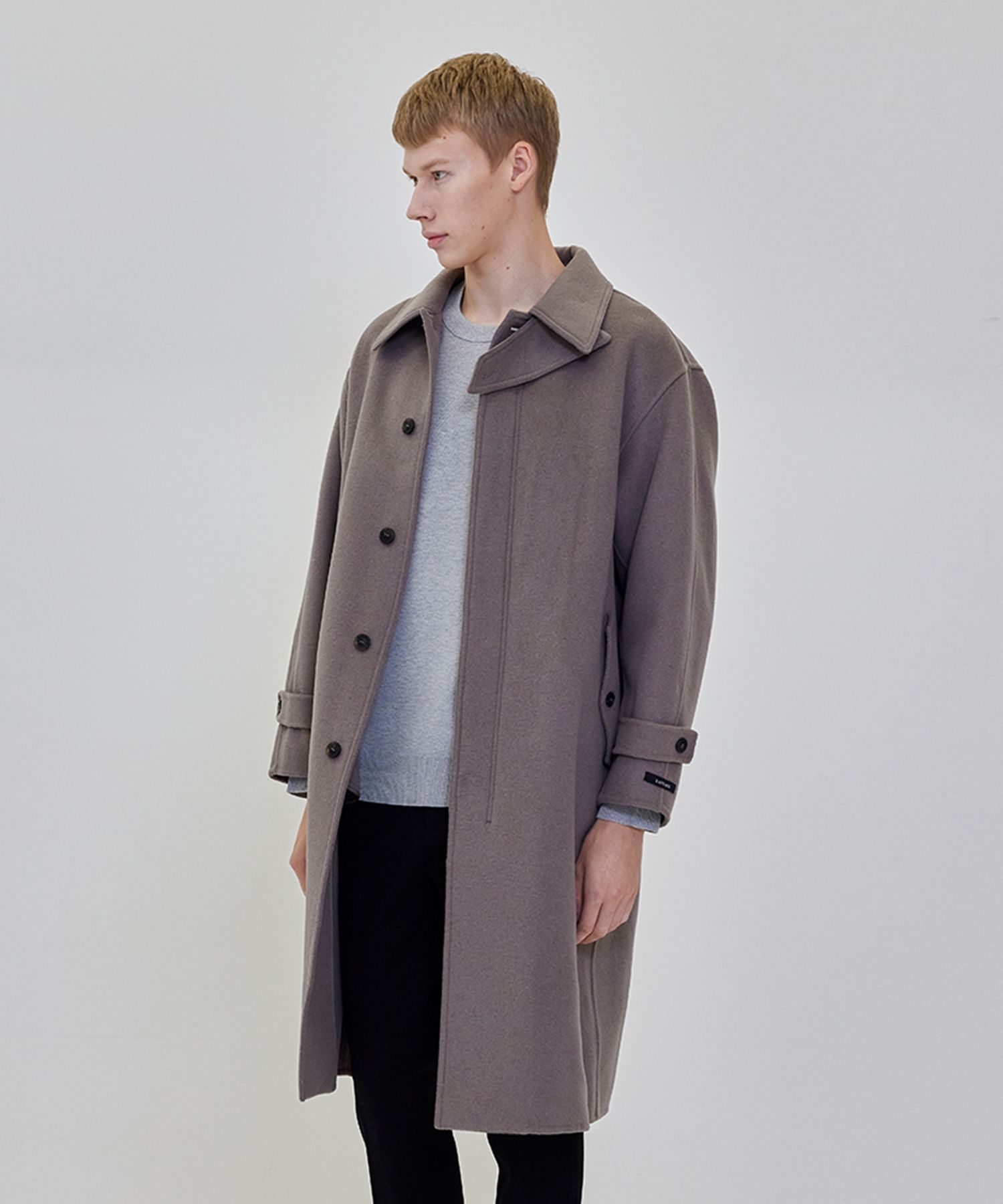 OHOTORO】ハーフコート Balmachan Half Coat ohotoro Balmachan Half