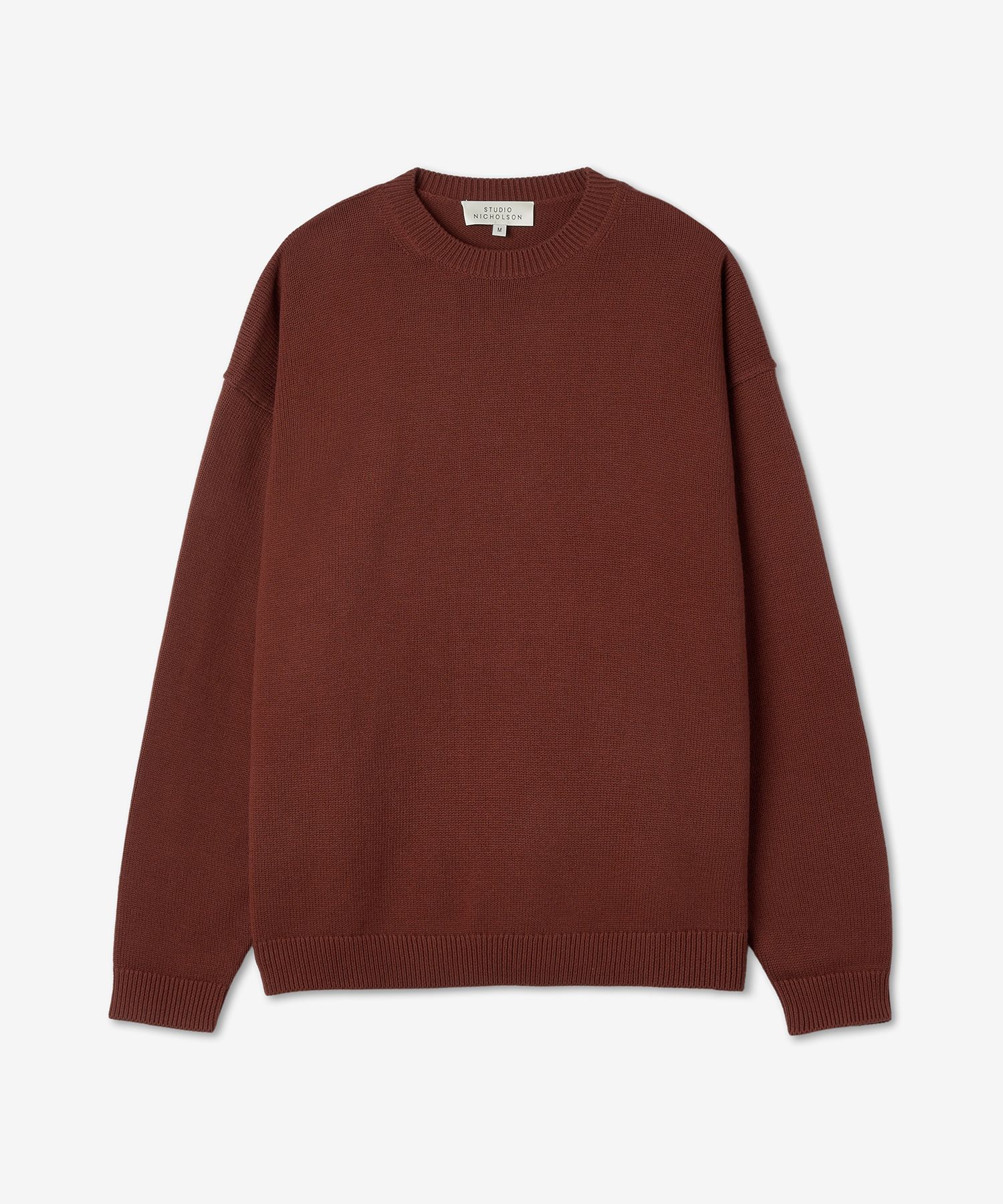 STUDIO NICHOLSON Nimbus ブラウン ニットセーター M MUSINSA | STUDIO NICHOLSON Men's Nimbus Knit - Brick