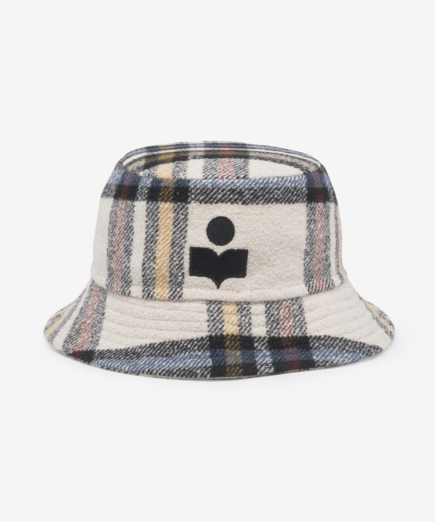 ★【Isabel Marant】★HALEYH TARTAN CHECK BUCKET HAT★ MUSINSA | ISABEL MARANT Hales Tartan Check Bucket Hat - Ekru