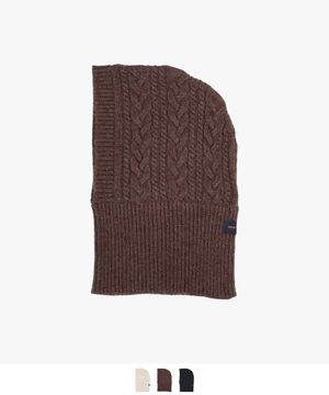 TWIST KNITTING BALACLAVA