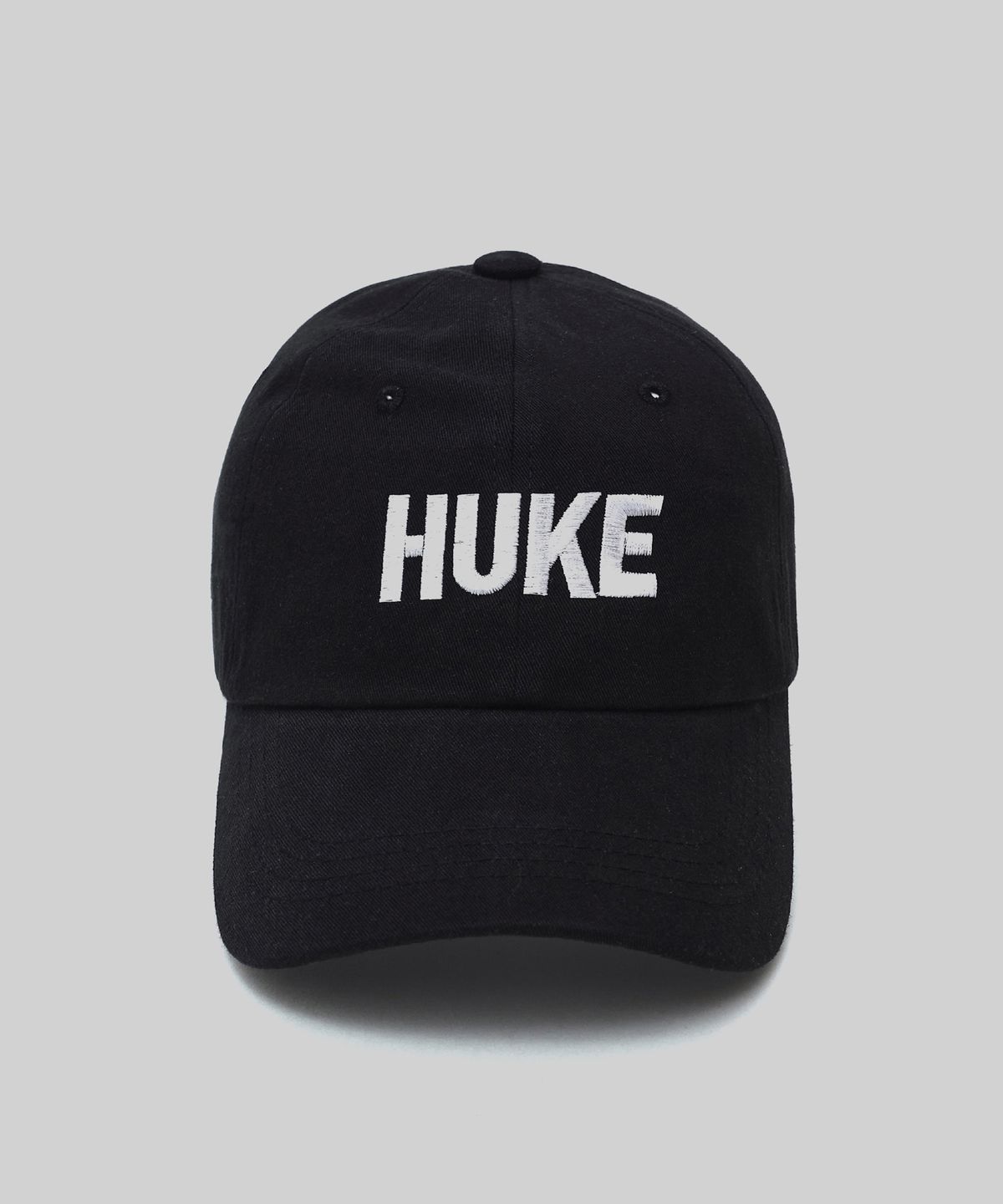 후크(HUKE) 시그니처 로고  볼캡 (블랙)