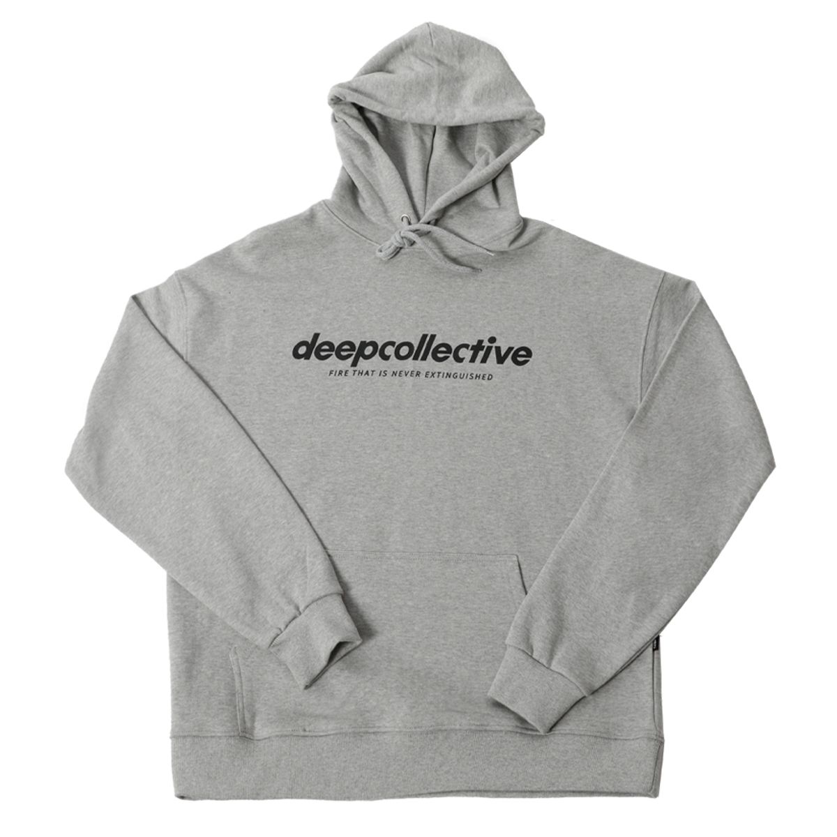 딥컬렉티브(DEEP COLLECTIVE) 오리지널 로고 후드 그레이