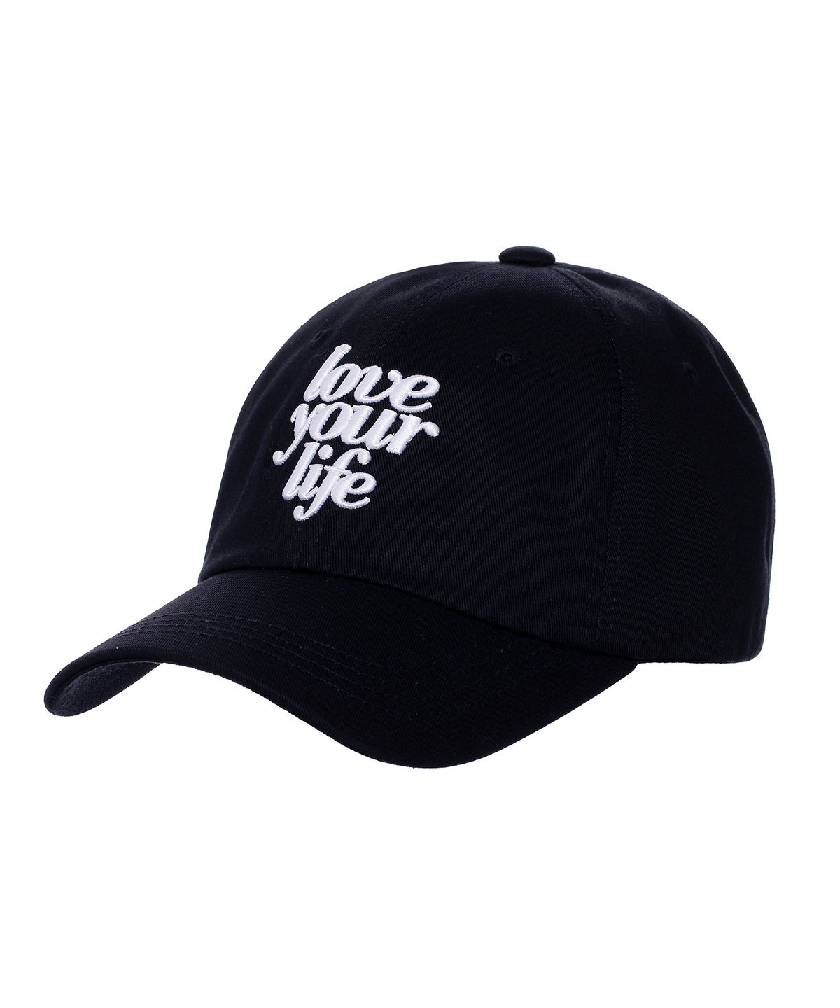 스월브(SWERVE) LYL Original logo ball cap Black