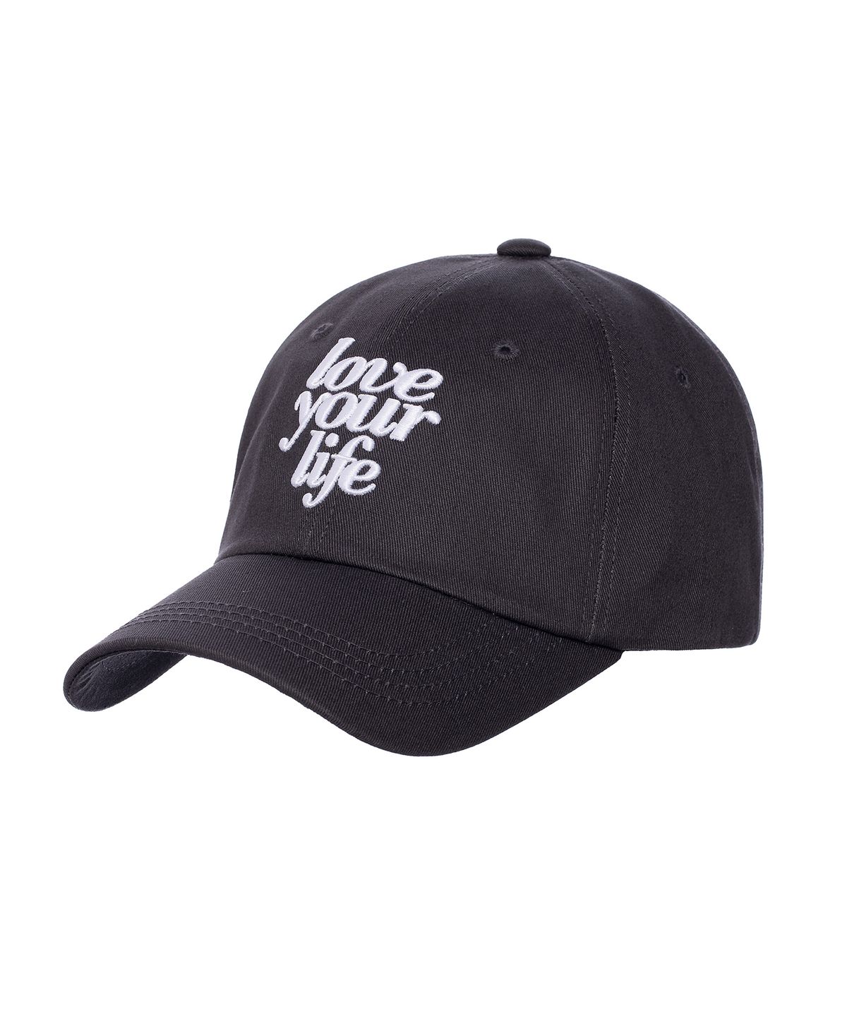 스월브(SWERVE) LYL Original logo ball cap Charcoal