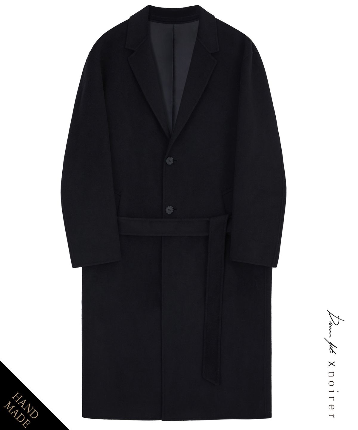 드로우핏(DRAW FIT) DRAW FIT X NOIRER HANDMADE CASHMERE SINGLE COAT - 사이즈 ...