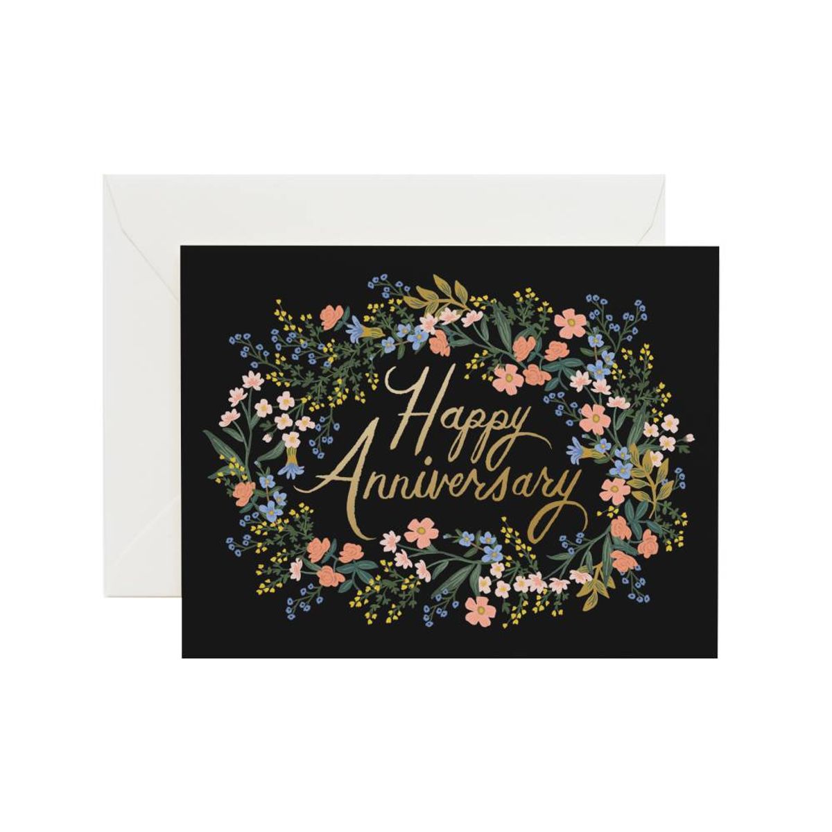 라이플 페이퍼(RIFLE PAPER) Anniversary Wreath Card 기념일 카드