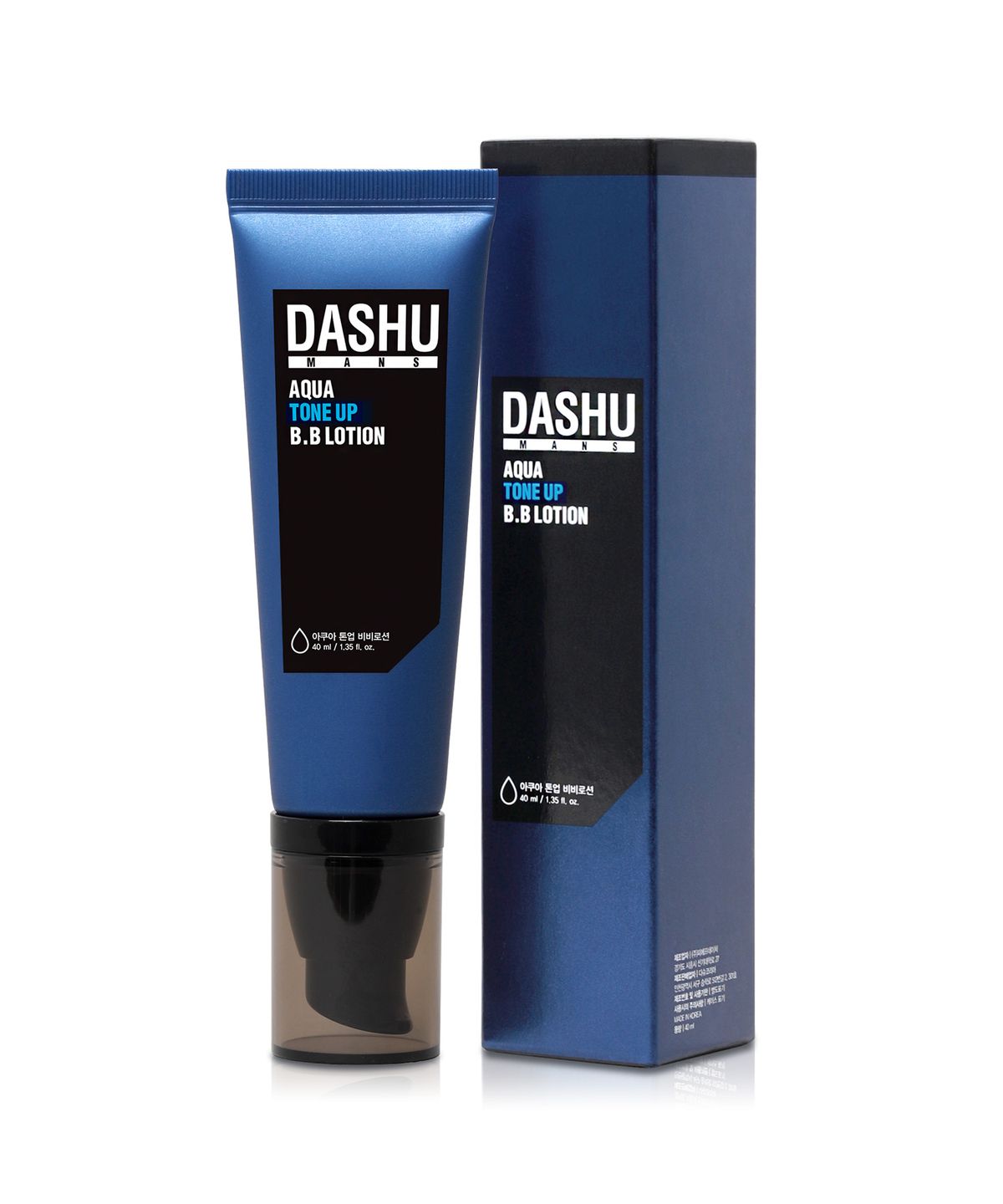 다슈(DASHU) 맨즈 아쿠아 톤 업 비비로션 40ml