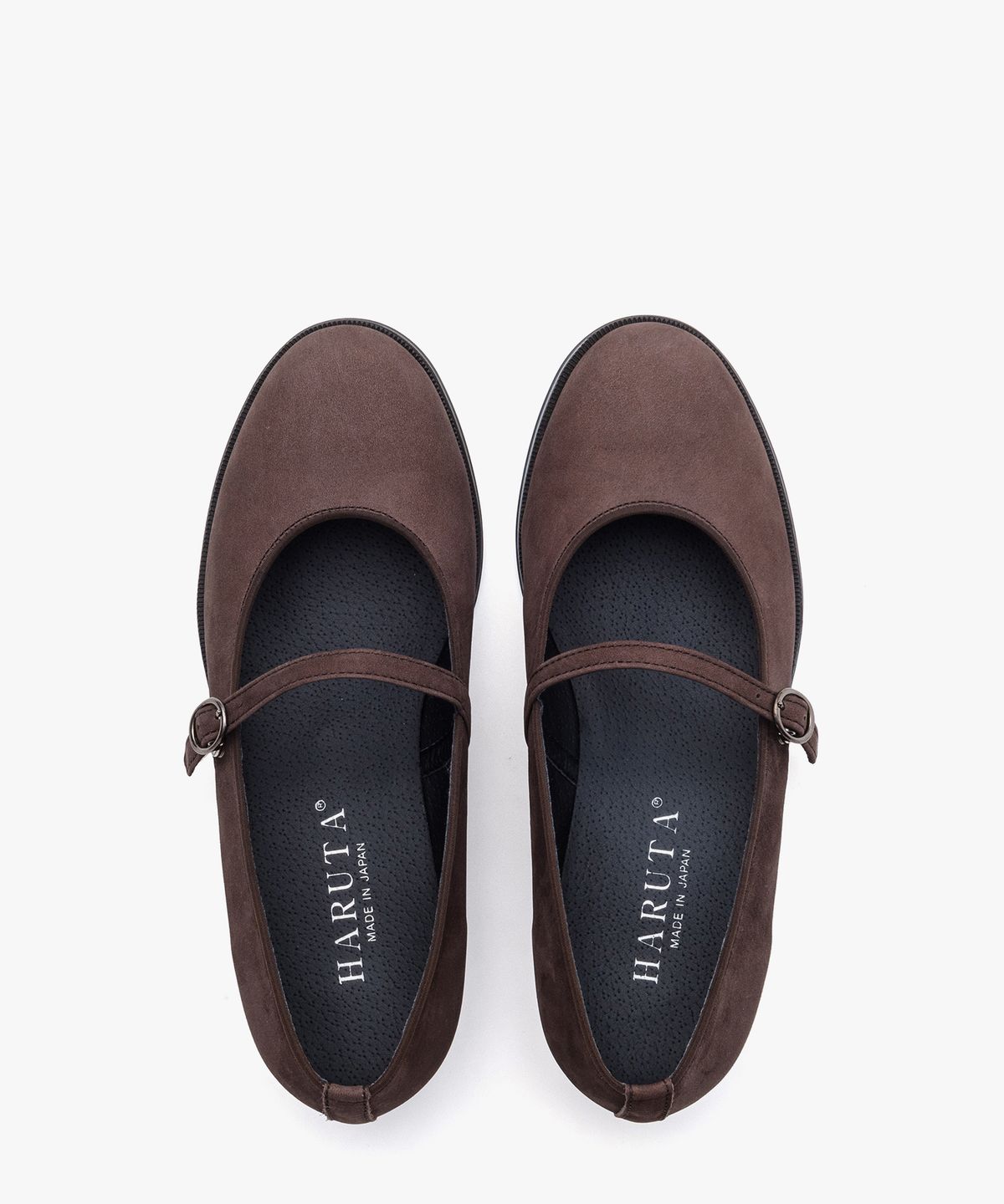 하루타(HARUTA) 여성용 누벅 메리제인 SF341_N_NUBUCK BROWN
