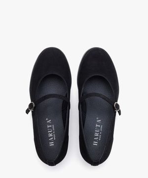 여성용 누벅 메리제인 SF341_N_NUBUCK BLACK