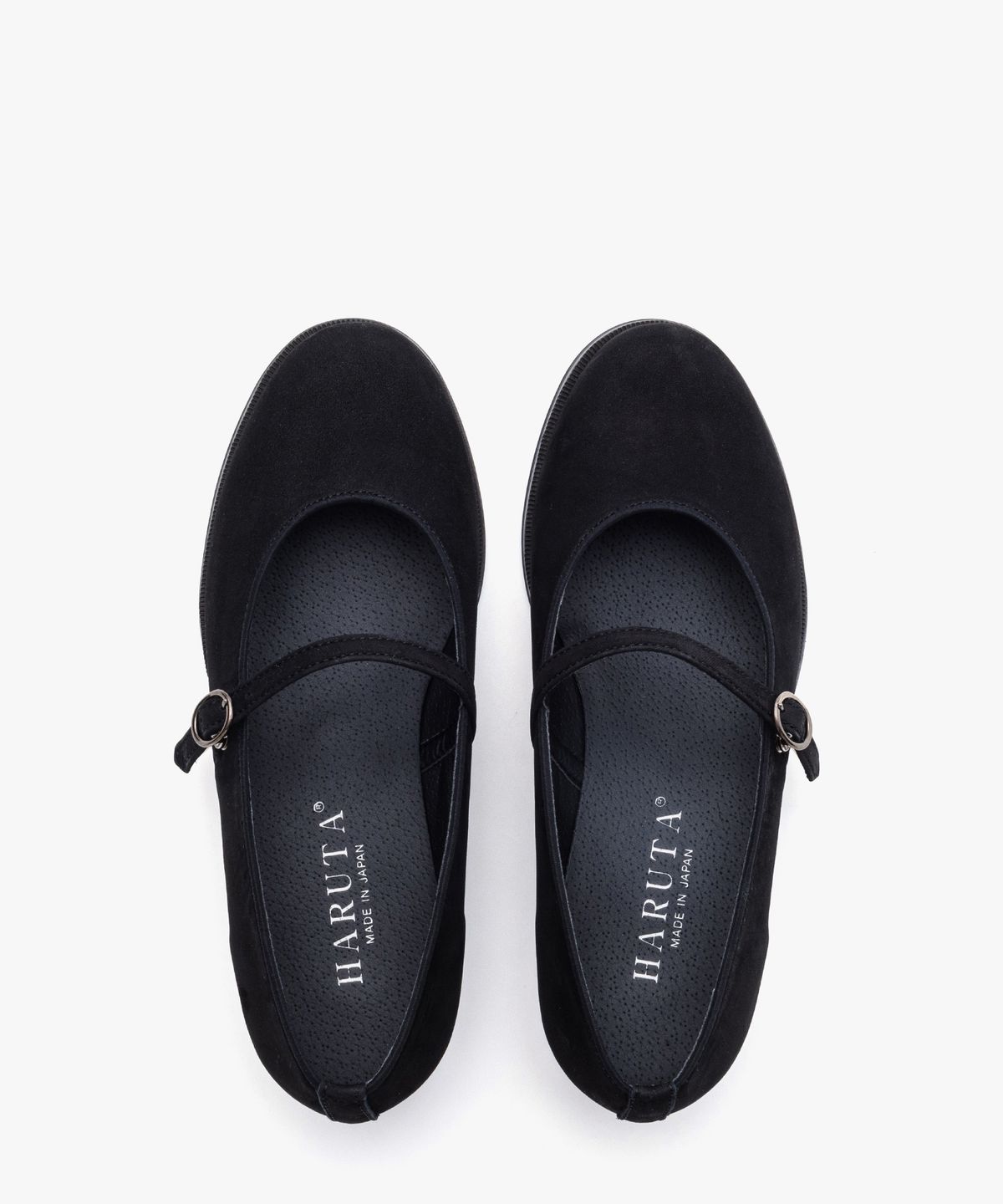 하루타(HARUTA) 여성용 누벅 메리제인 SF341_N_NUBUCK BLACK