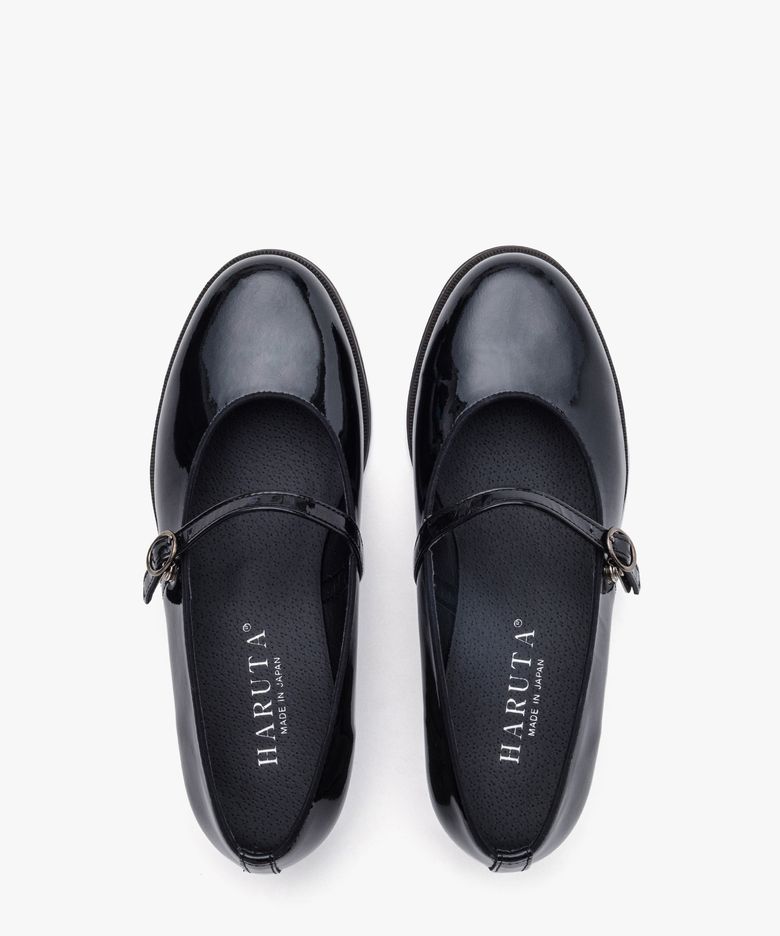 여성용 소가죽 메리제인 SF341B_E_ENAMEL BLACK