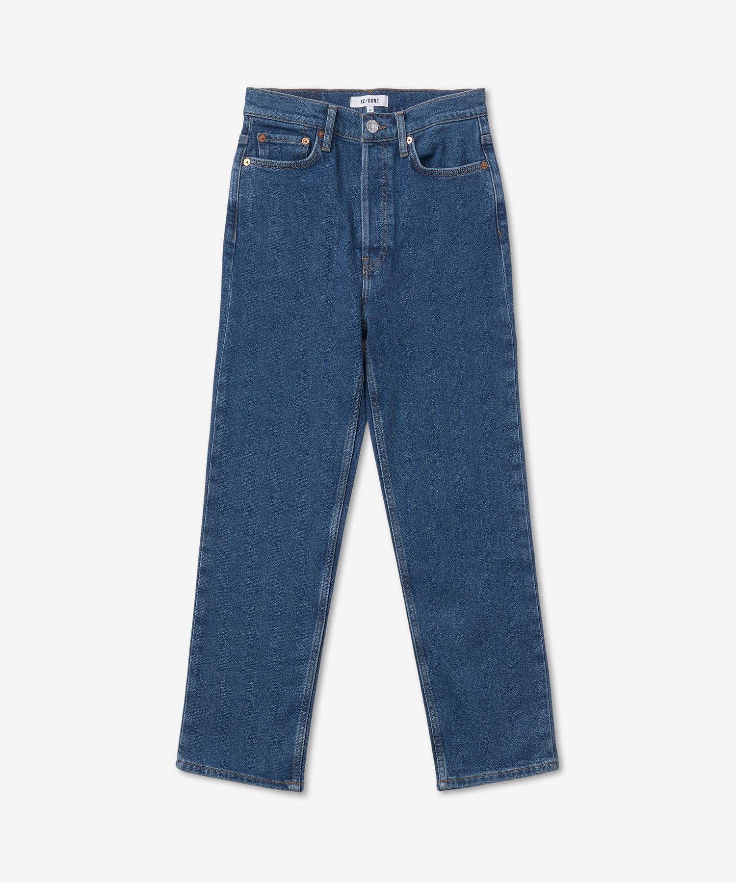 MUSINSA REDONE 70S Ultra High Rise Stove Pipe Denim Pants