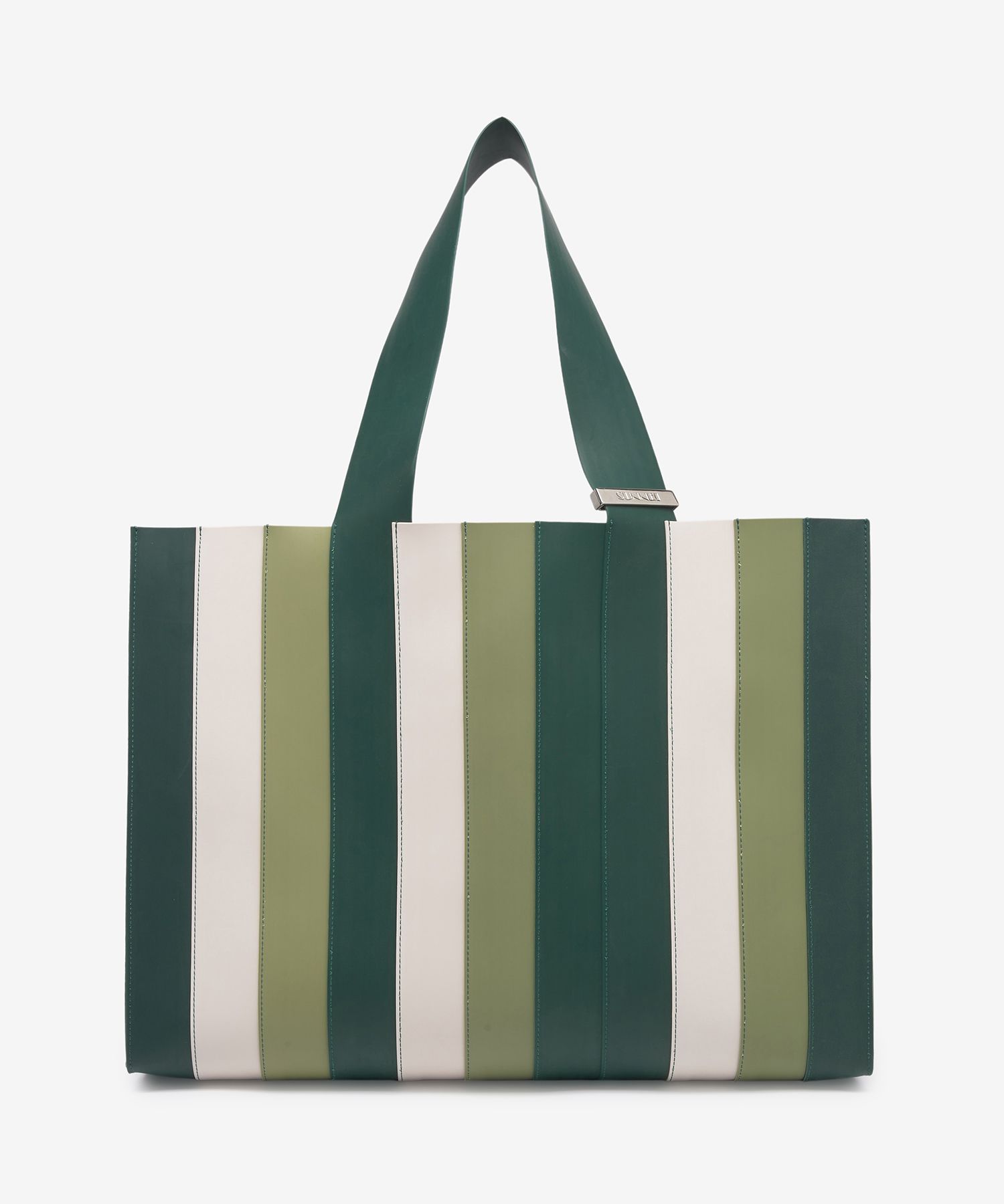 sunnet MUSINSA公式 | SUNNEI Parallepipedo Pudding Tote Bag - Multi Green /  CACCXBAG006TAP0027193