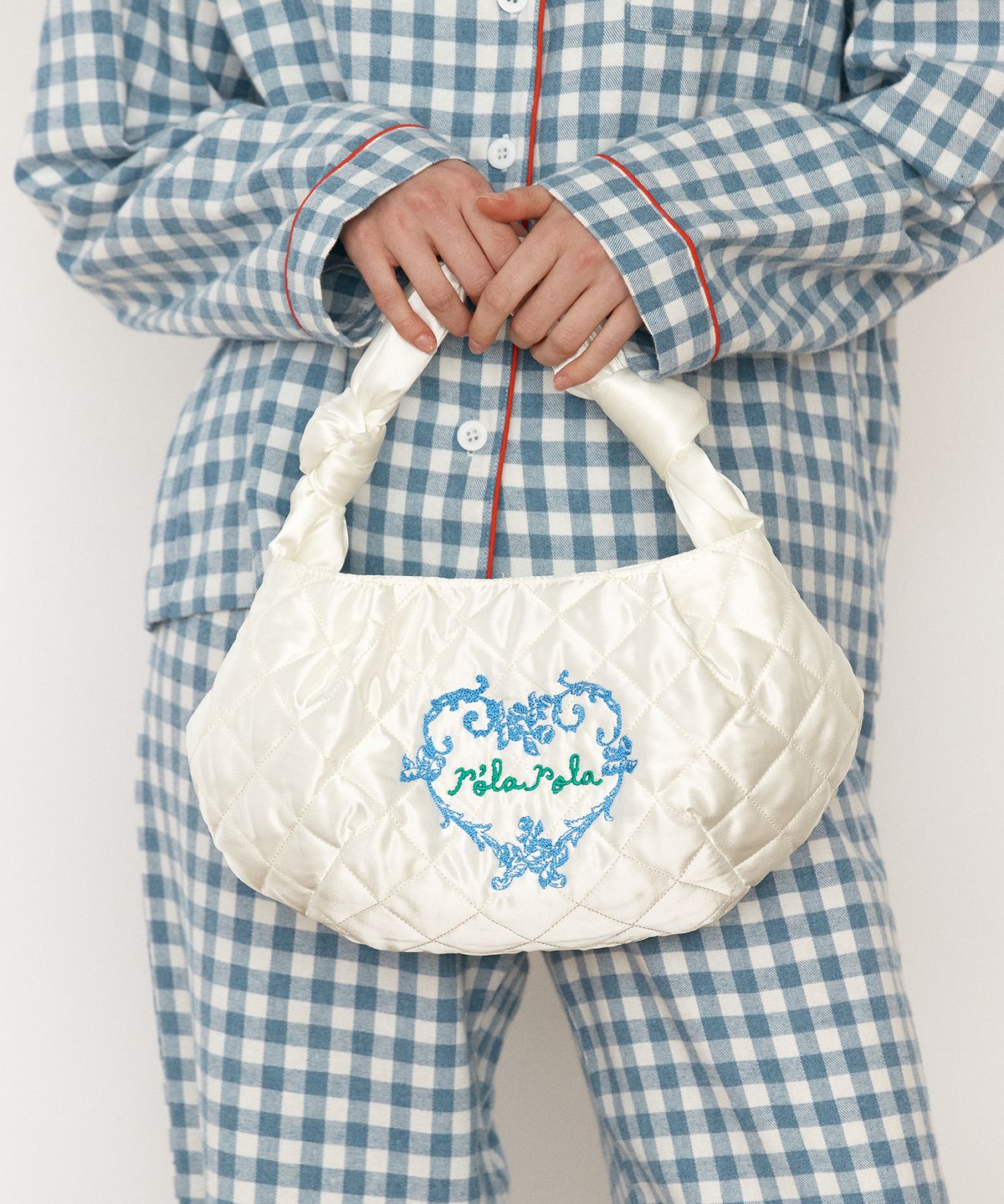 로라로라(ROLAROLA) ROLAROLA X SAKI SHOLDER BAG IVORY