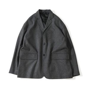 Aston Wool Set Up Jacket Melange Gray