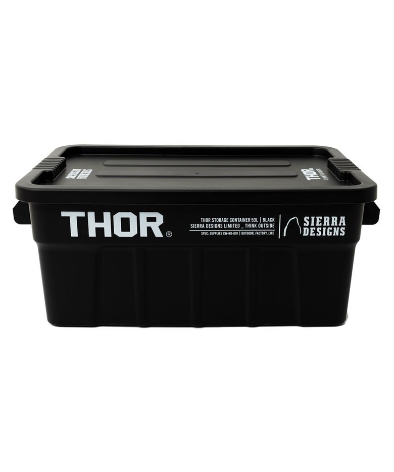 SIERRA DESIGNS X THOR STORAGE BOX 53L BLACK