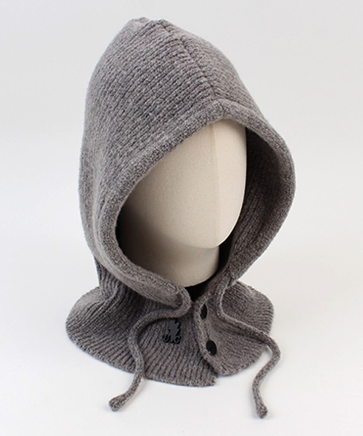 유니버셜 케미스트리(UNIVERSAL CHEMISTRY) Wool Knit Gray Open Balaclava 바라클라바