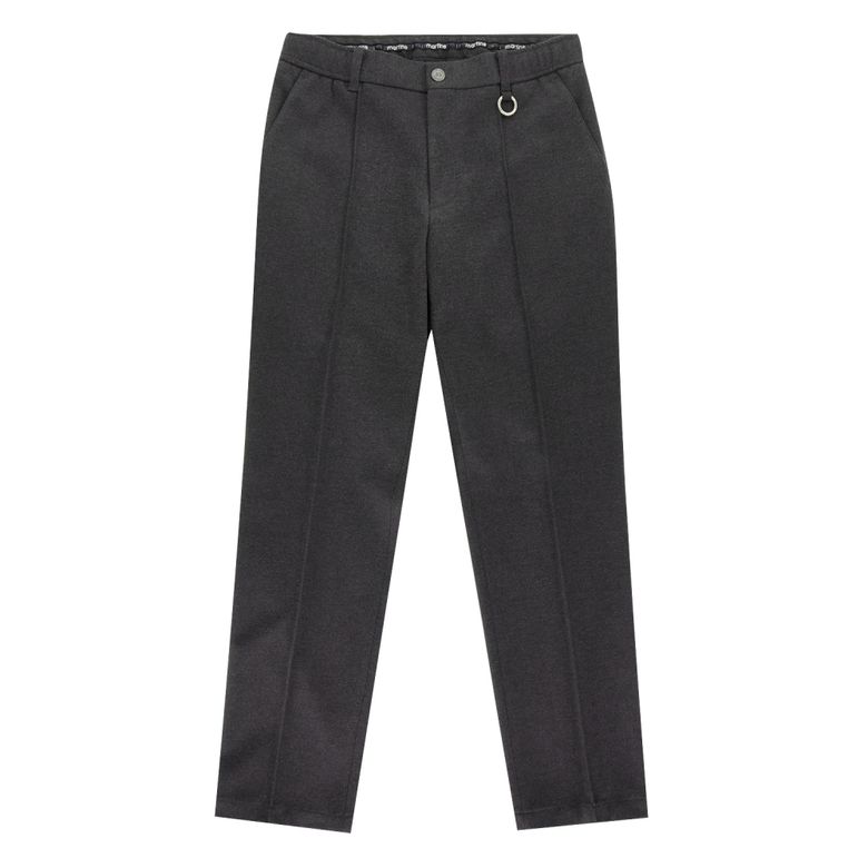 Straight Fit Pants_Grey (Men)