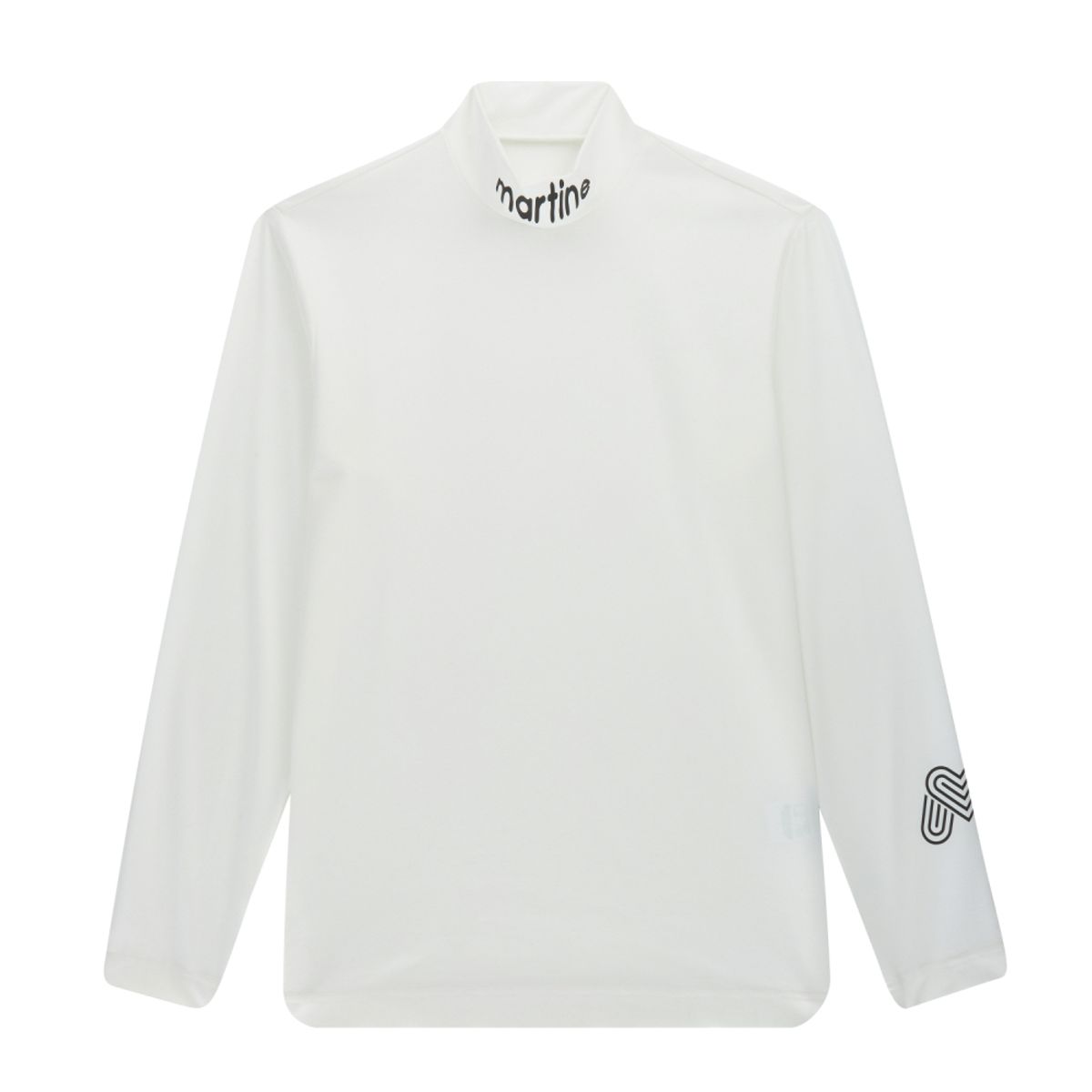 마틴골프(MARTINE GOLF) Comfy Mock Neck Shirts_White (Men)