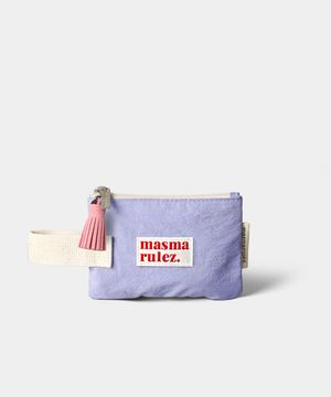 Mini strap pouch _ Solid 퍼플블루