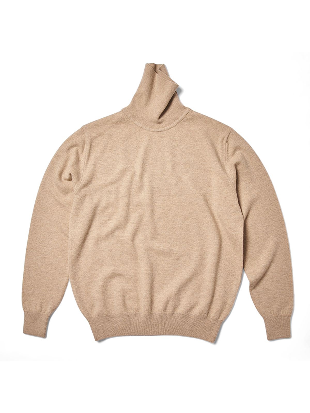 베르노(VERNO) Turtle-neck Knit Beige