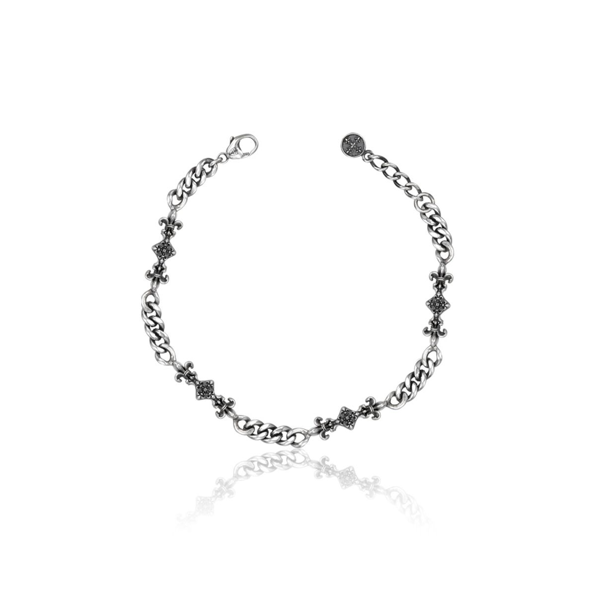 스쿠도(SCUDO) layered flower bracelet