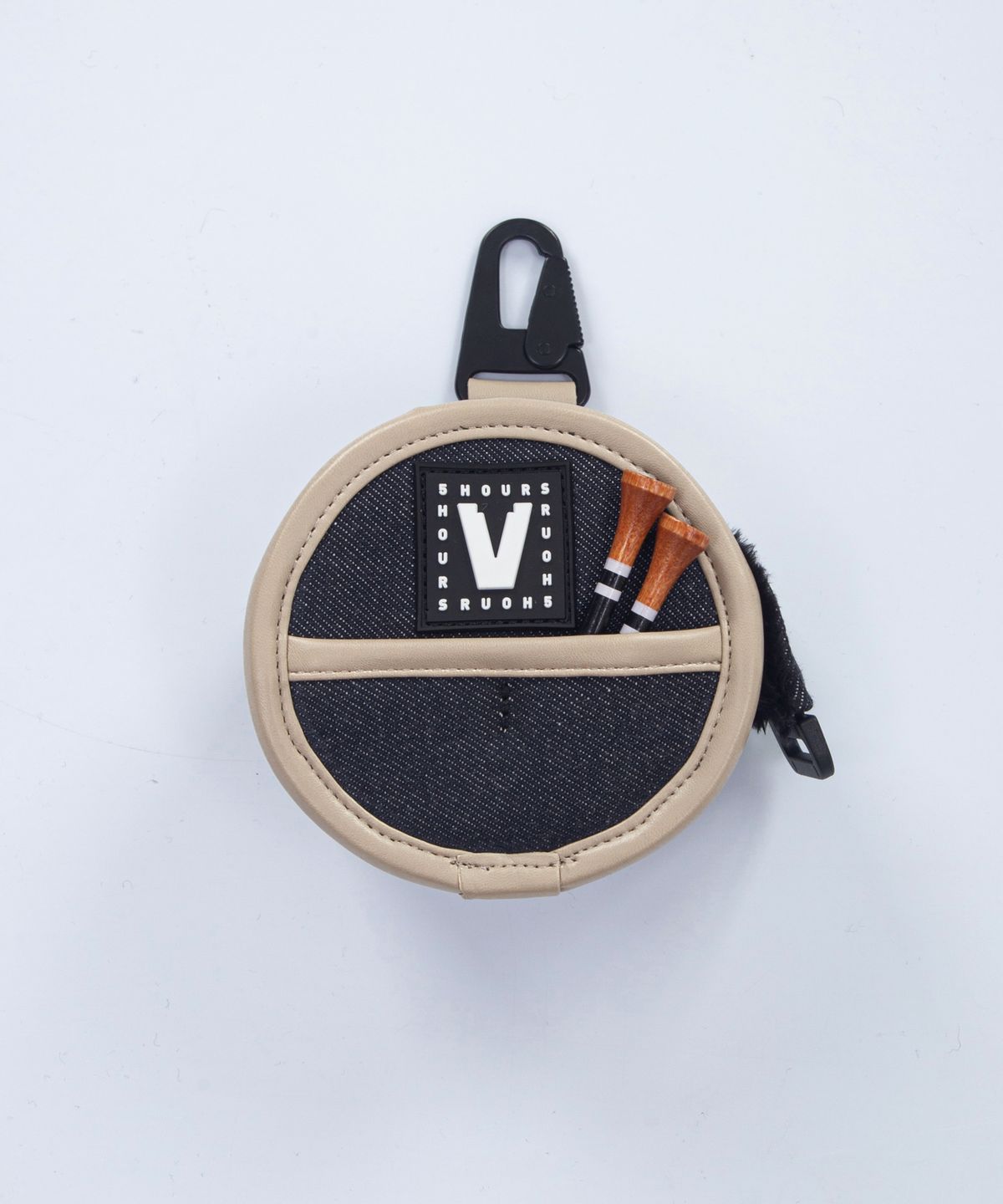 파이브아워스(5HOURS) KUROKI DENIM TWO BALLS BELTBAG
