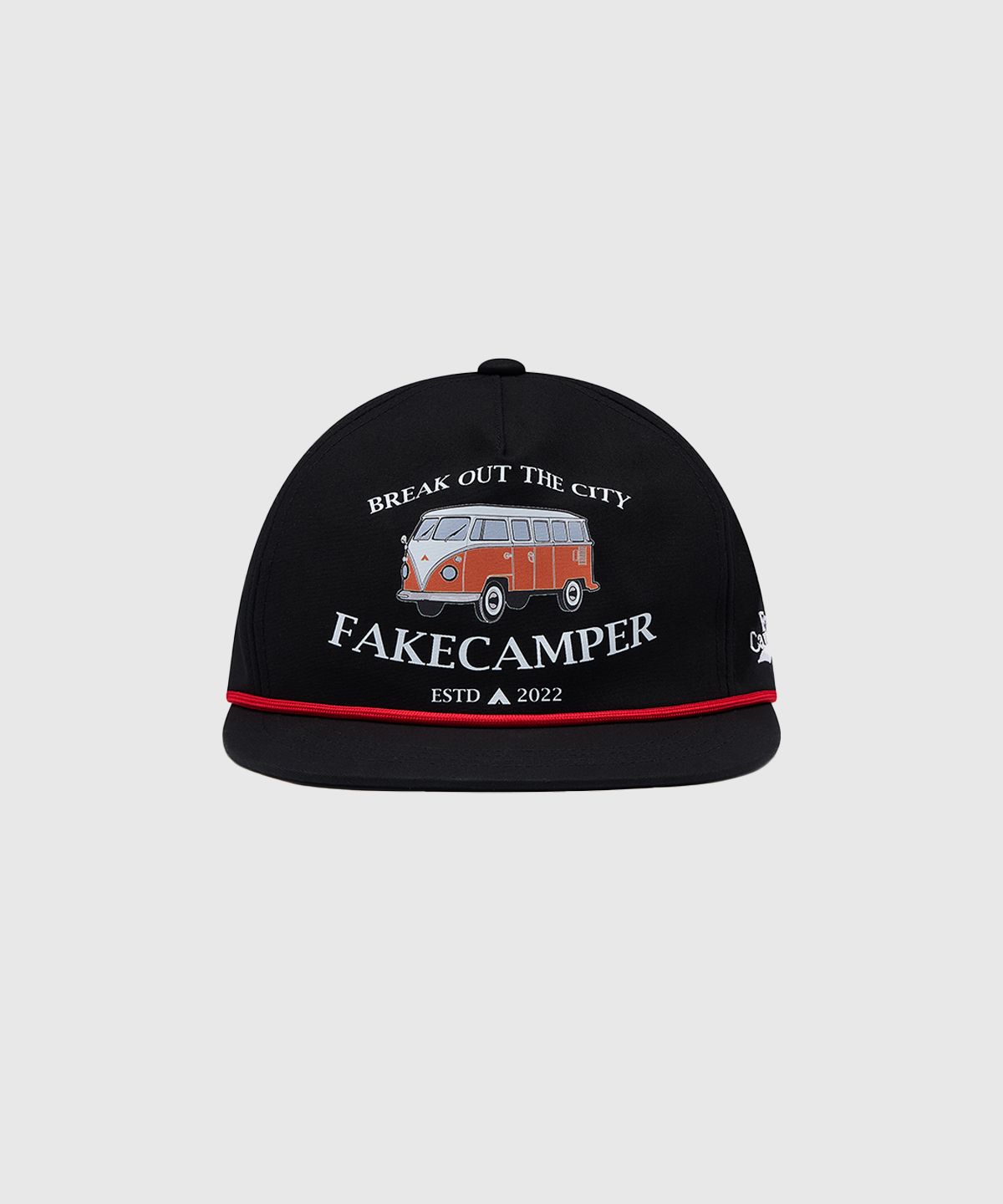페이크캠퍼(FAKE CAMPER) 마이크로 캠퍼 버스 스냅백 [BLACK]