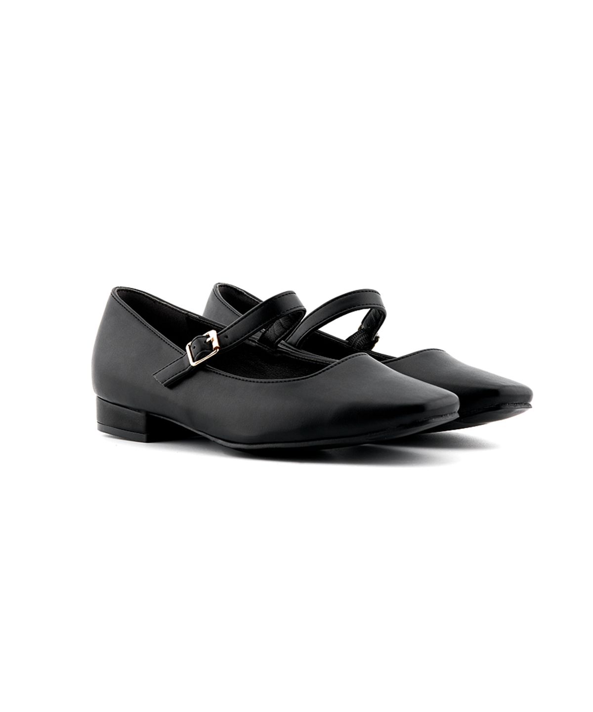플로리다 스튜디오(FLORIDA STUDIO) FL2022 러브체인 스퀘어토 2cm 메리제인 미드나잇블랙